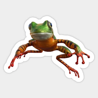 Amazon tree frog Sticker